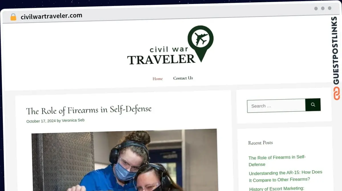 Publish Guest Post on civilwartraveler.com