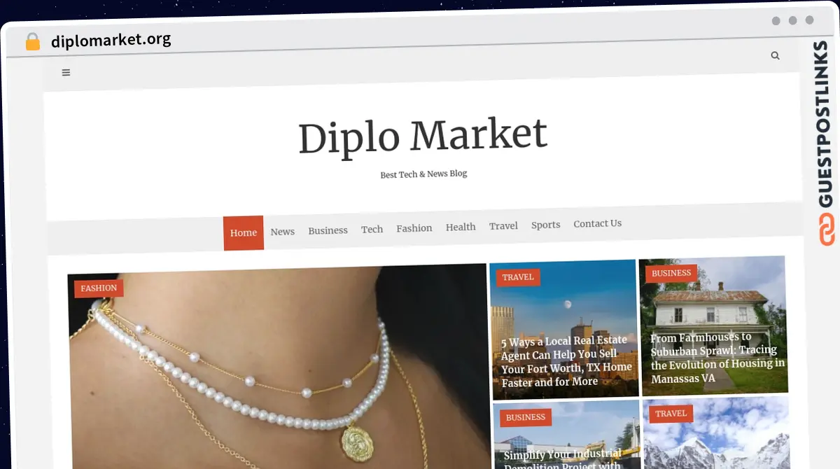 Publish Guest Post on diplomarket.org