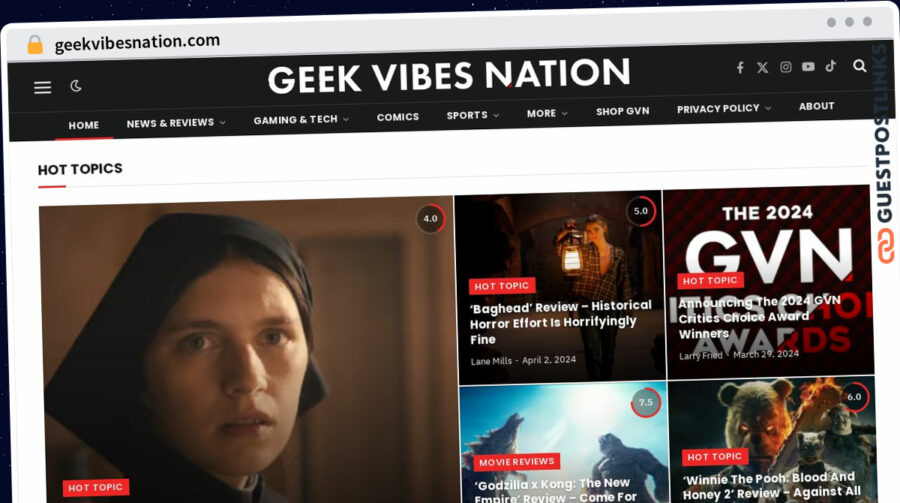 Publish Guest Post on geekvibesnation.com