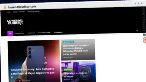 Publish Guest Post on lawebdelcurioso.com