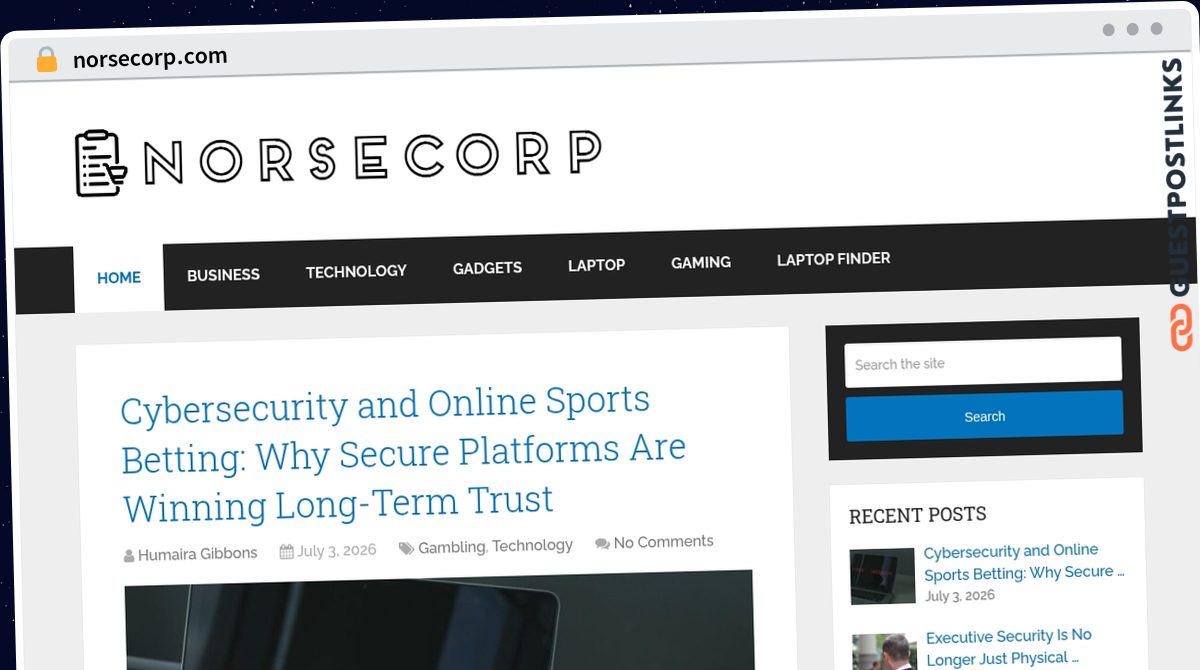 Publish Guest Post on norsecorp.com