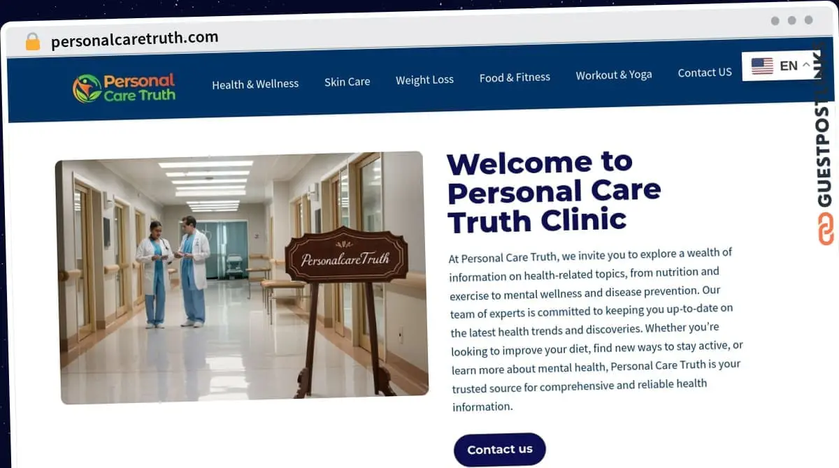 Publish Guest Post on personalcaretruth.com