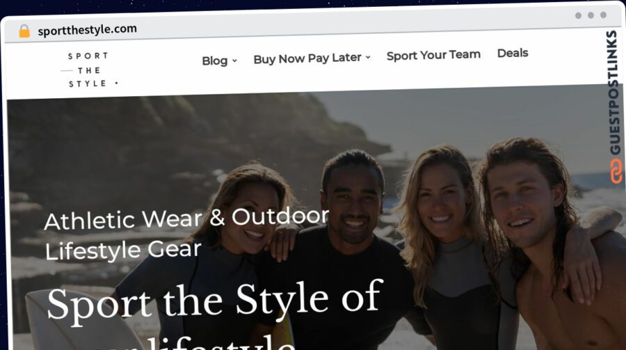 Publish Guest Post on sportthestyle.com