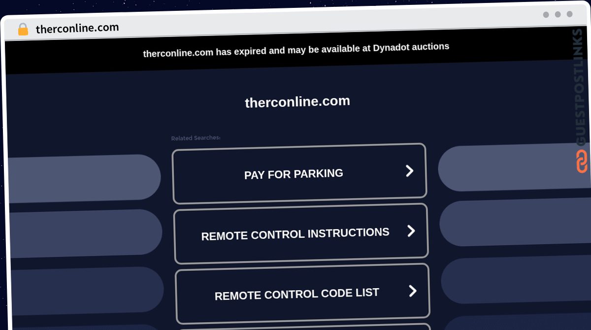 Publish Guest Post on therconline.com