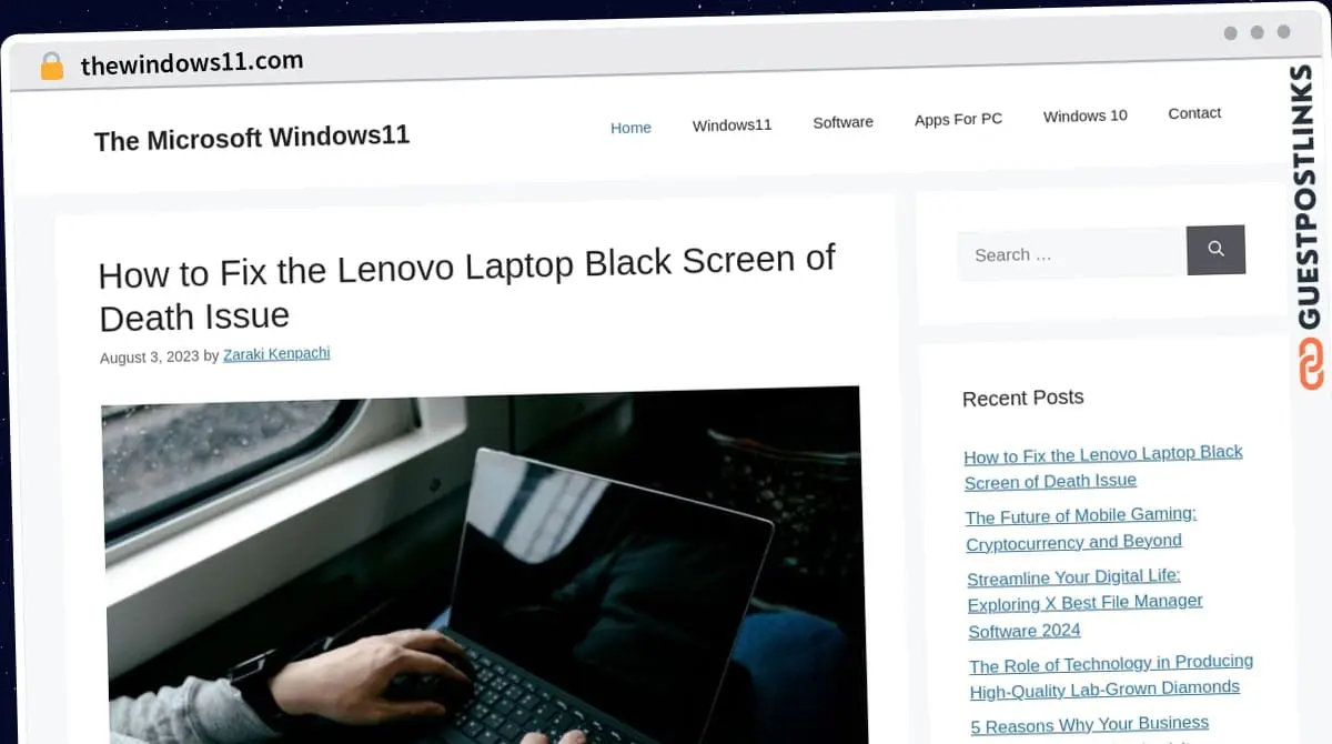 Publish Guest Post on thewindows11.com