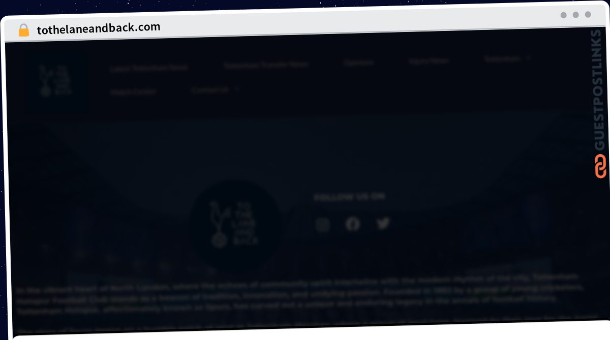 Publish Guest Post on tothelaneandback.com