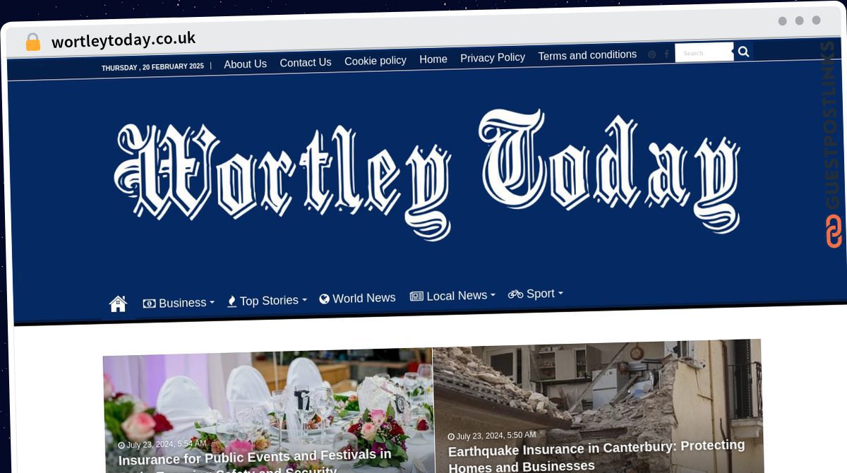 Publish Guest Post on wortleytoday.co.uk