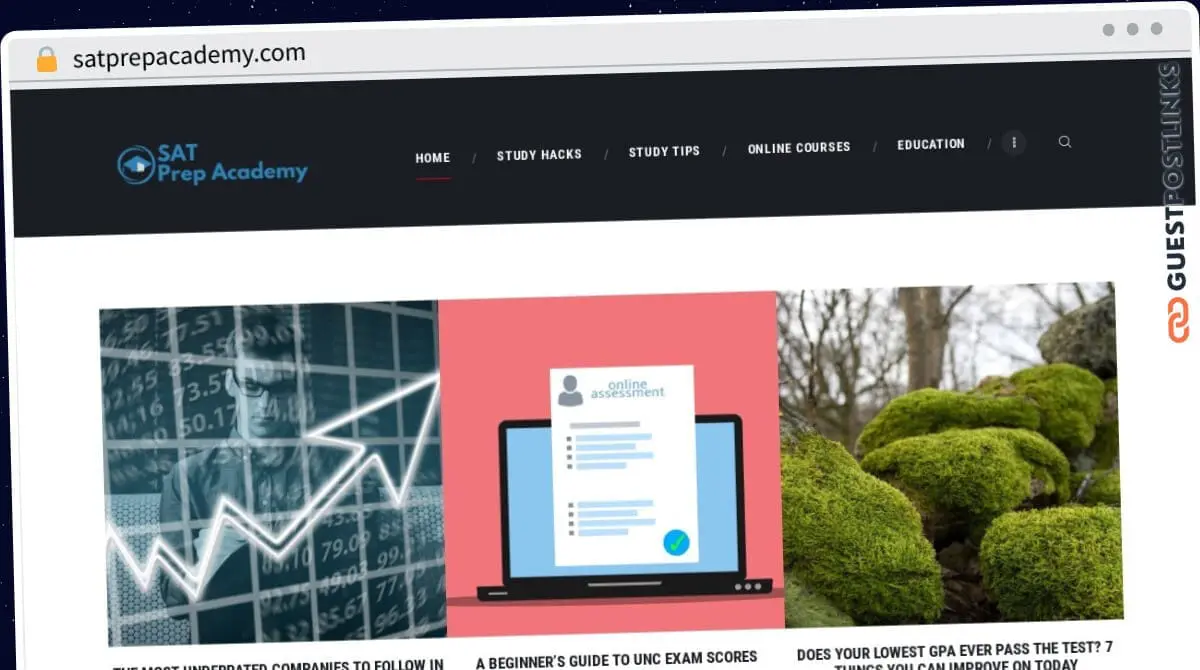 Publish Guest Post on satprepacademy.com