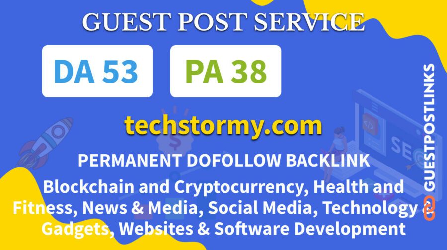 Buy Guest Post on techstormy.com