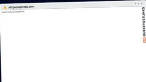 Publish Guest Post on alldjequipment.com