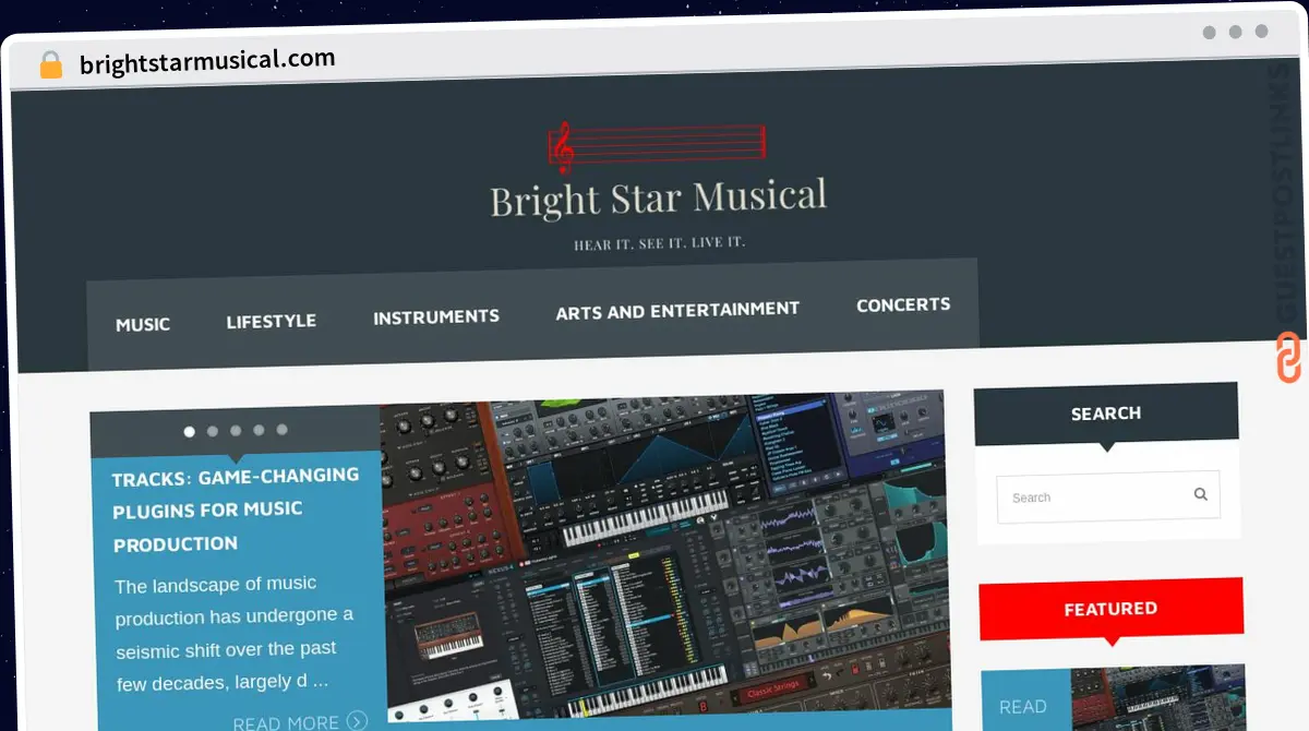 Publish Guest Post on brightstarmusical.com