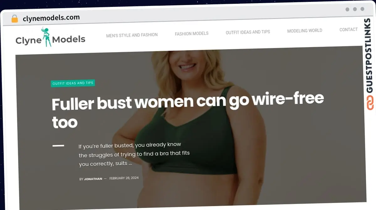 Publish Guest Post on clynemodels.com
