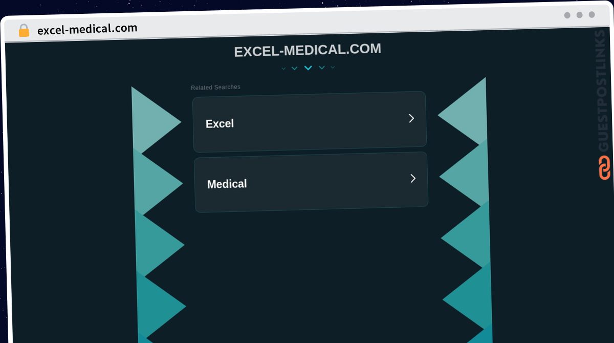 Publish Guest Post on excel-medical.com