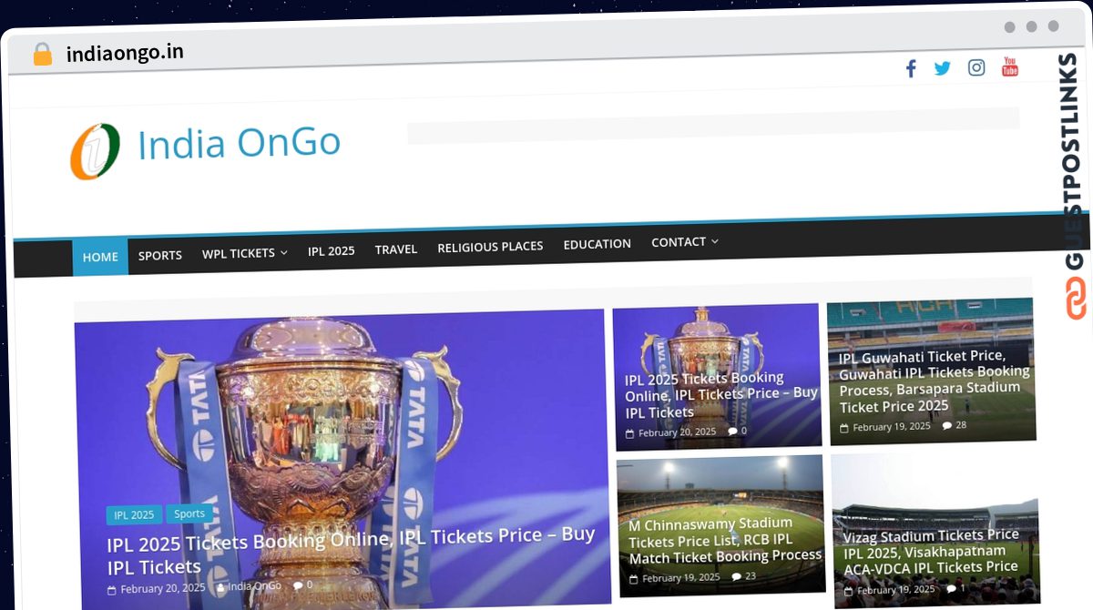 Publish Guest Post on indiaongo.in