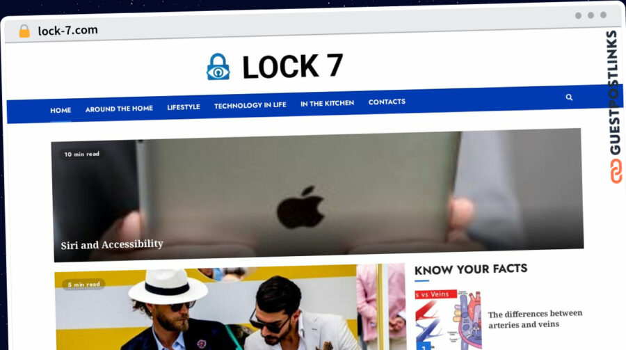 Publish Guest Post on lock-7.com