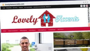 Publish Guest Post on lovelyhomeaccents.com