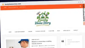 Publish Guest Post on lovelyhomestory.com