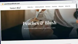 Publish Guest Post on peachesandblush.com