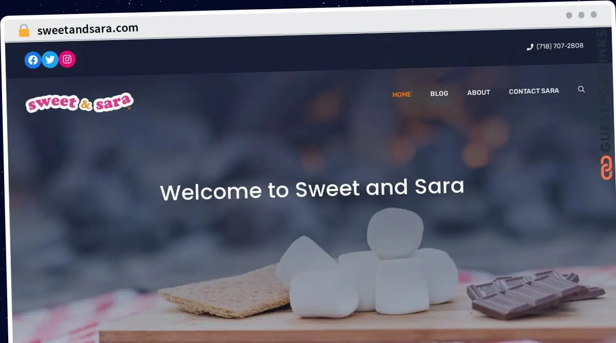 Publish Guest Post on sweetandsara.com