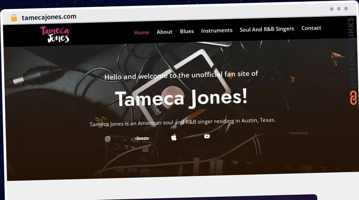 Publish Guest Post on tamecajones.com
