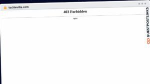 Publish Guest Post on techievilla.com
