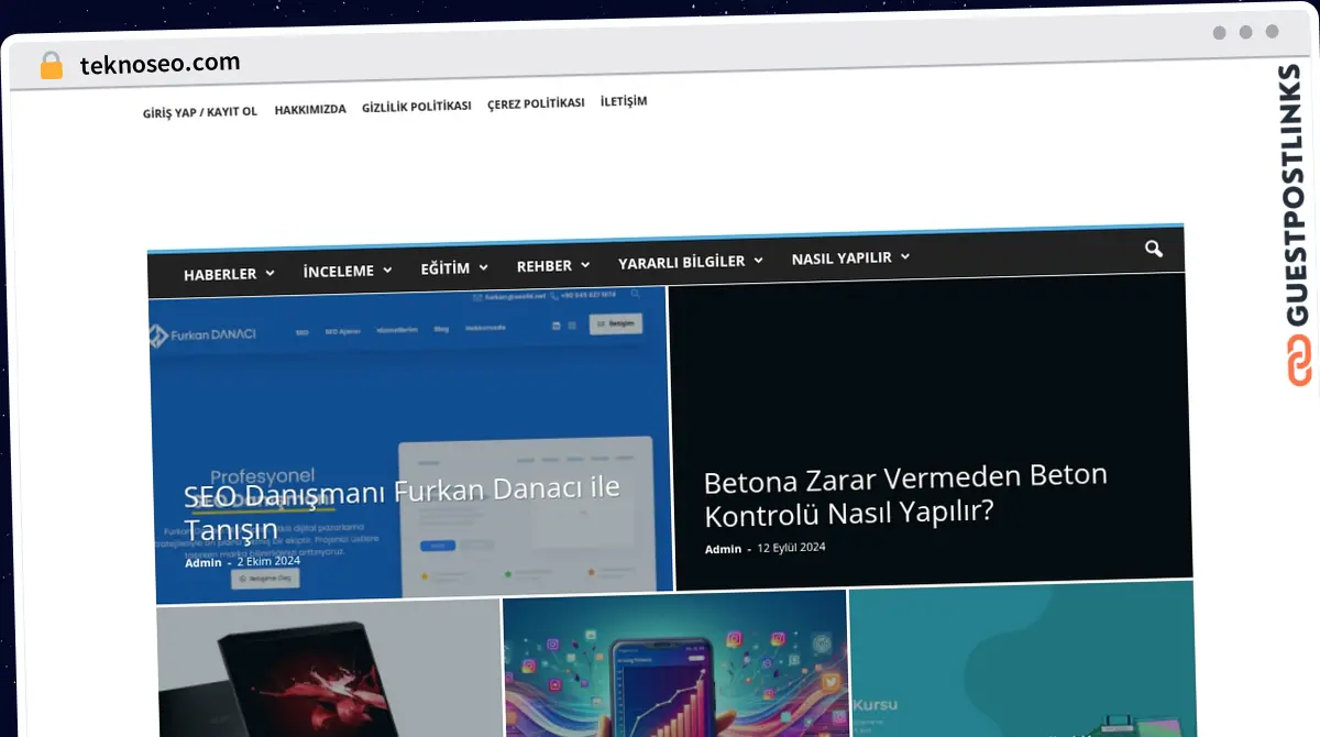 Publish Guest Post on teknoseo.com