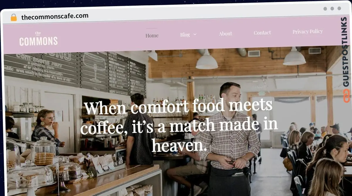 Publish Guest Post on thecommonscafe.com