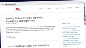 Publish Guest Post on voguemou.com