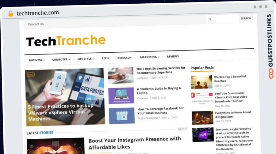 Publish Guest Post on techtranche.com