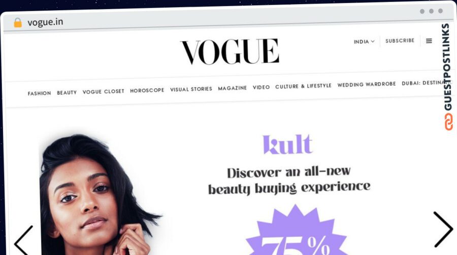 Publish Guest Post on vogue.in