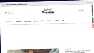 Publish Guest Post on actualnewsmagazine.com