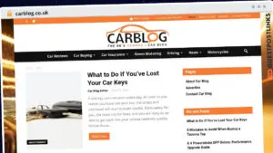 Publish Guest Post on carblog.co.uk