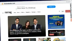 Publish Guest Post on fortuneindia.com