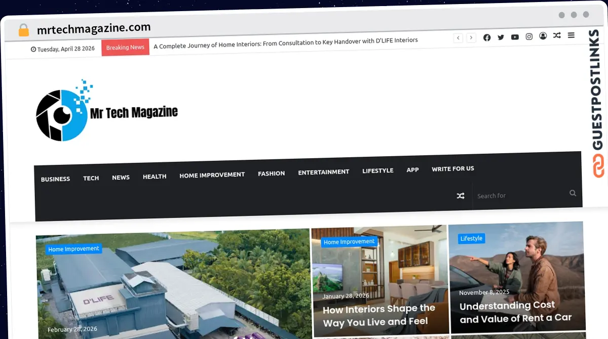 Publish Guest Post on mrtechmagazine.com