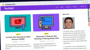 Publish Guest Post on techyoy.com