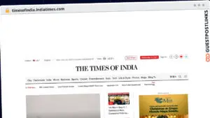 Publish Guest Post on timesofindia.indiatimes.com