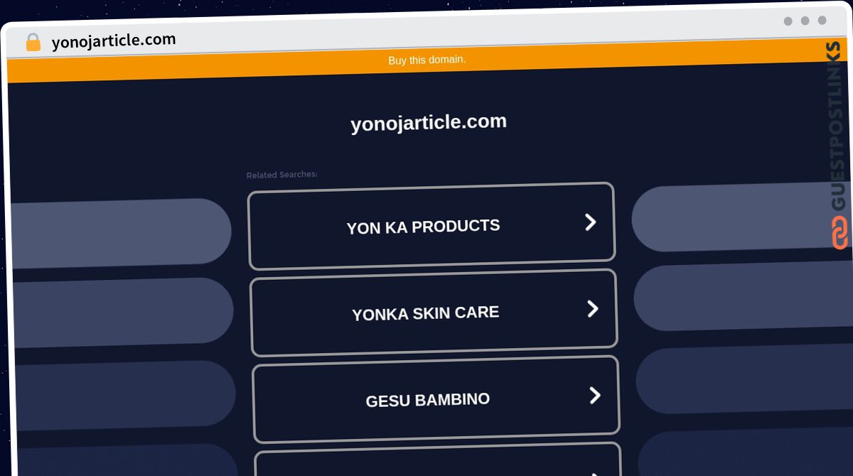 Publish Guest Post on yonojarticle.com