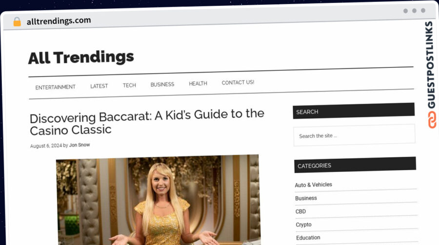 Publish Guest Post on alltrendings.com