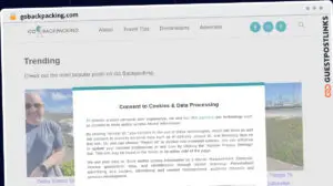 Publish Guest Post on gobackpacking.com