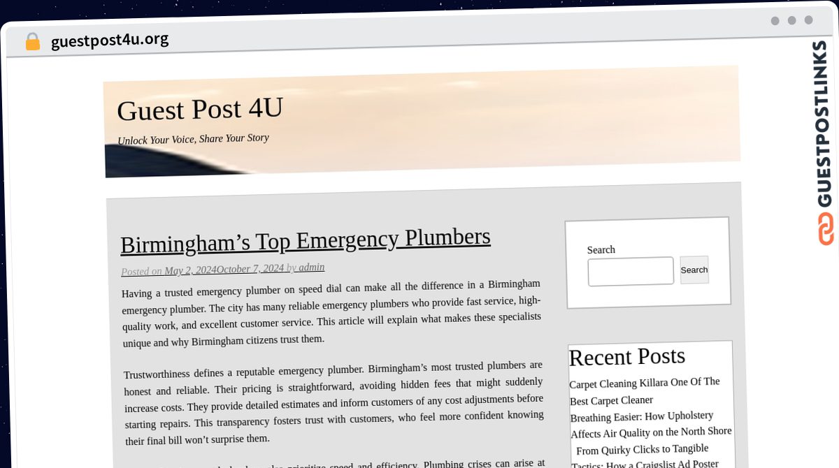 Publish Guest Post on guestpost4u.org