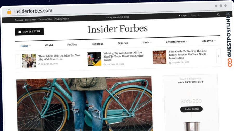Publish Guest Post on insiderforbes.com