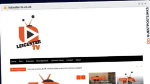 Publish Guest Post on leicester-tv.co.uk