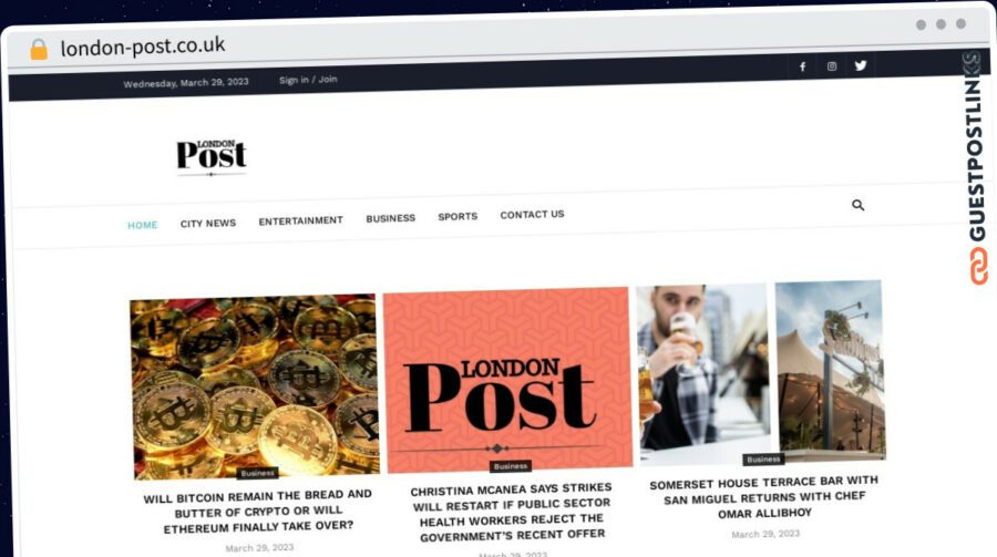 Publish Guest Post on london-post.co.uk