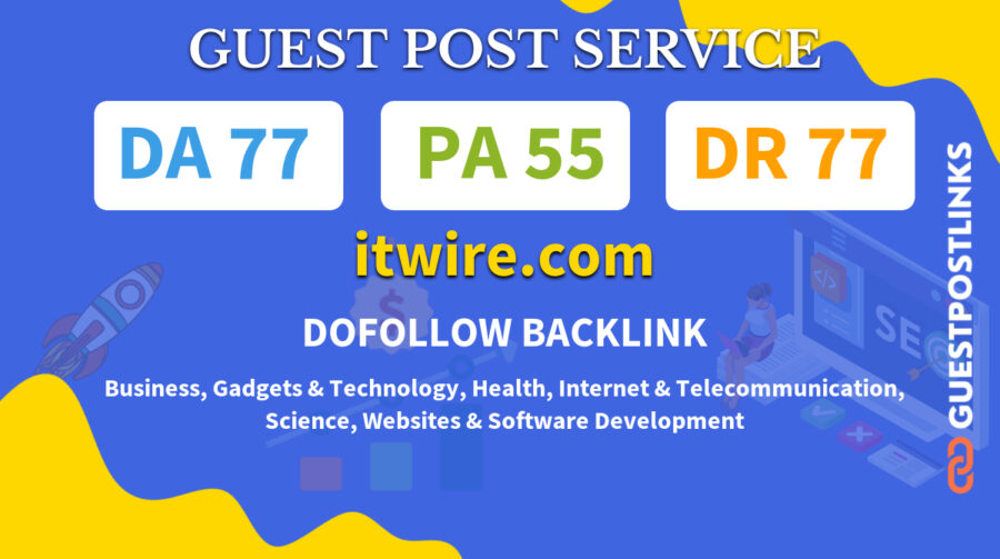 Buy Guest Post on itwire.com