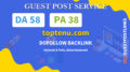 Buy Guest Post on toptenu.com
