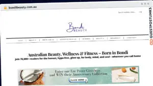 Publish Guest Post on bondibeauty.com.au