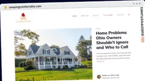 Publish Guest Post on campingcomfortably.com