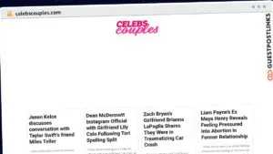Publish Guest Post on celebscouples.com