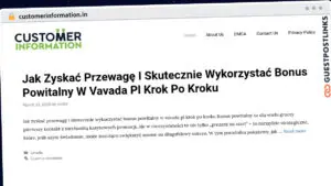 Publish Guest Post on customerinformation.in