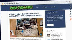 Publish Guest Post on daddylawngames.com